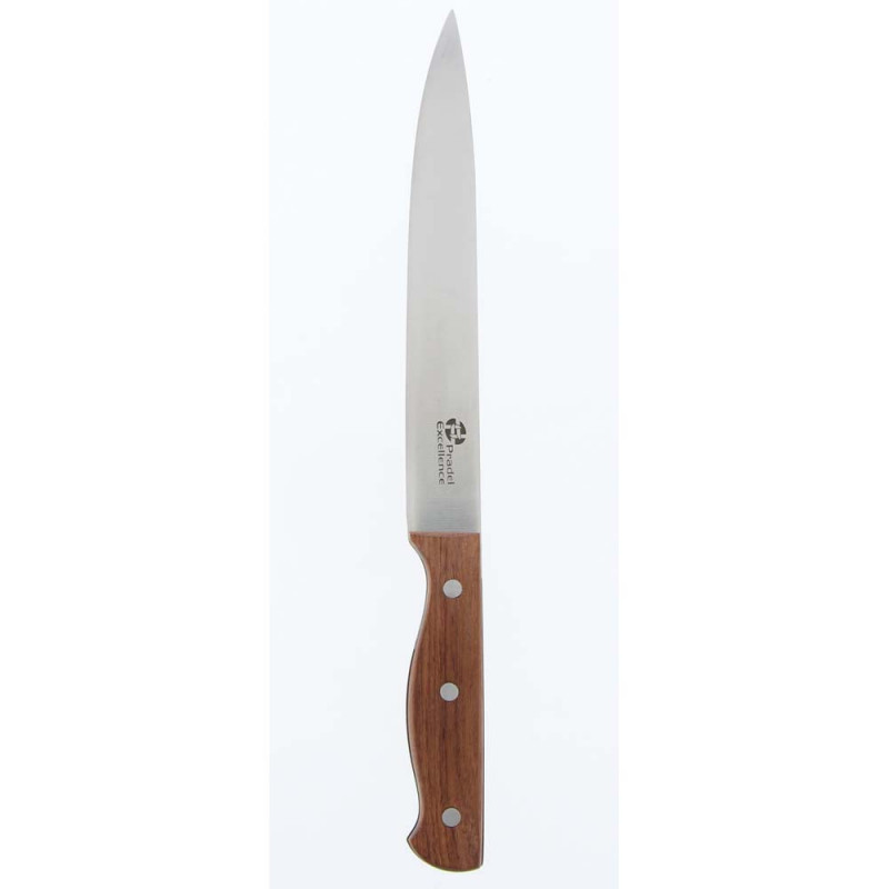 Cuchillo de trinchar de 20,5 cm con mango de madera