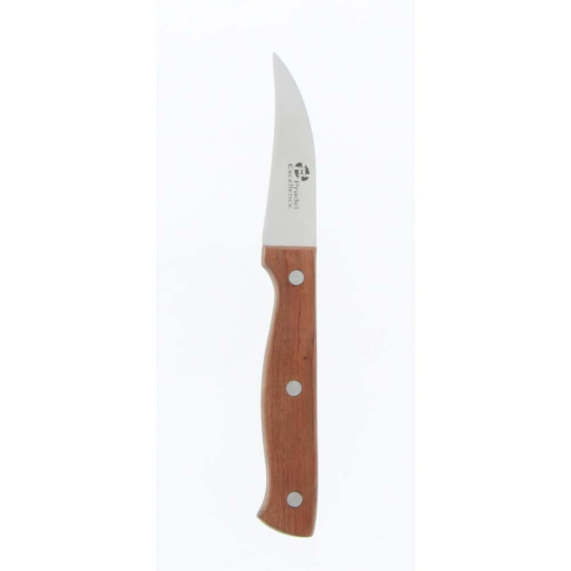 Cuchillo pico de pájaro 7,5 cm con mango de madera