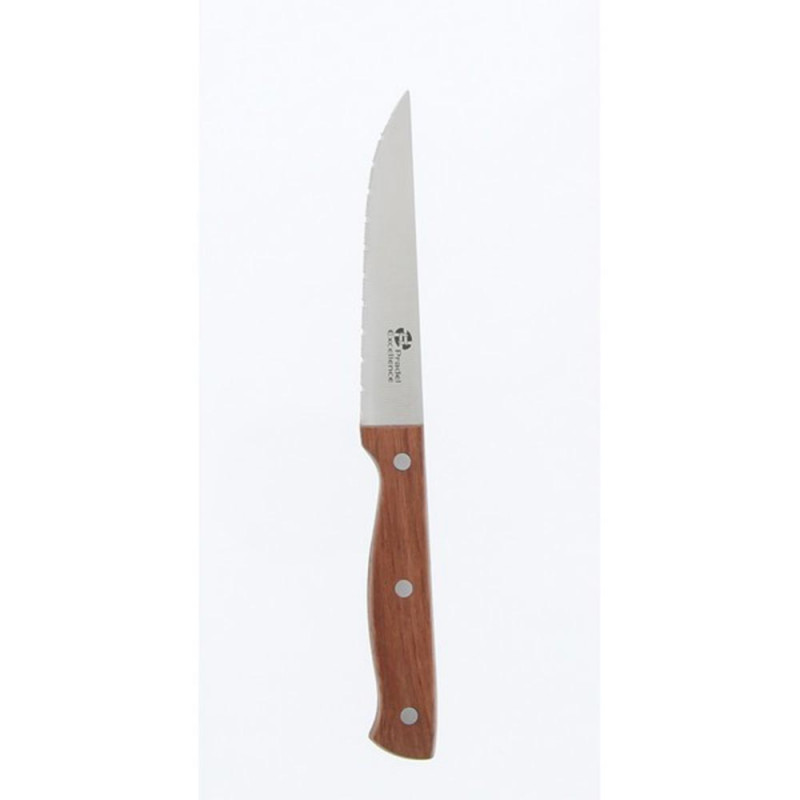 Cuchillo chuletero de 11,3 cm con mango de madera